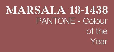 Pantone - Marsala