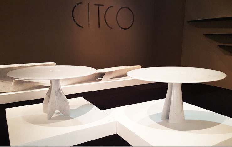 Hadrian and Hadriana tables by Foster + Partners for Citco at Salone del Mobile Milan