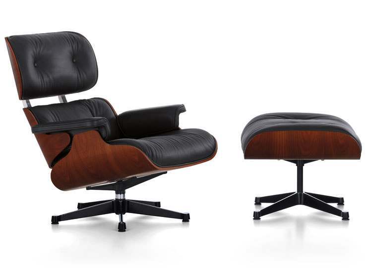 Eames Lounge Chair and Ottoman Limited Edition Mahogany - Vitra - Aram Store