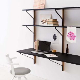 Kaari Shelf With Desk