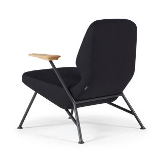 Oblique Metal Lounge Chair