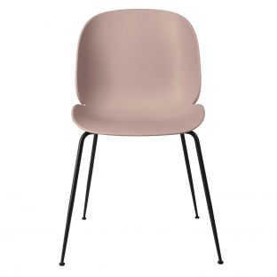 Beetle Plastic Chair Metal Base