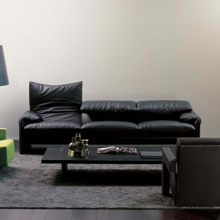 Maralunga Sofa 3 Seat 2380mm by Vico Magistretti for Cassina