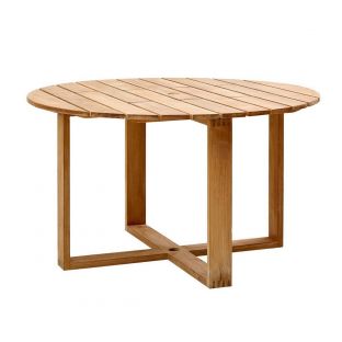 Endless small round dining table by Cane-line