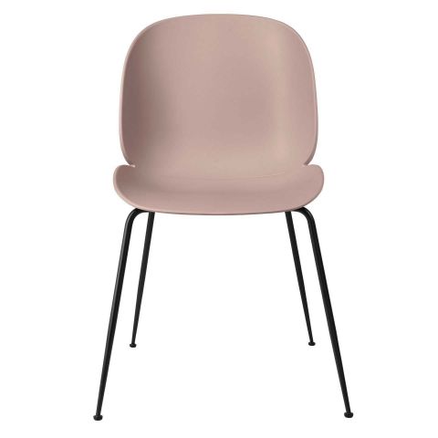 Beetle Plastic Chair Metal Base